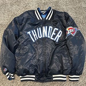 OKC Thunder Reversible Bomber Jacket